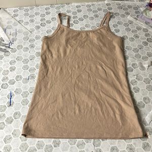 No Boundaries Medium Nude Tank Top